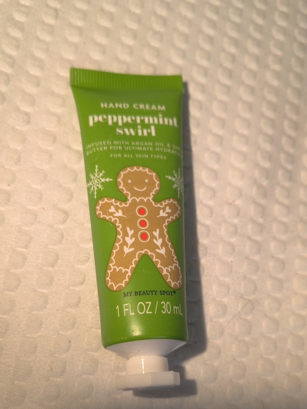 My Beauty Spot Peppermint Swirl Hand Cream - Green